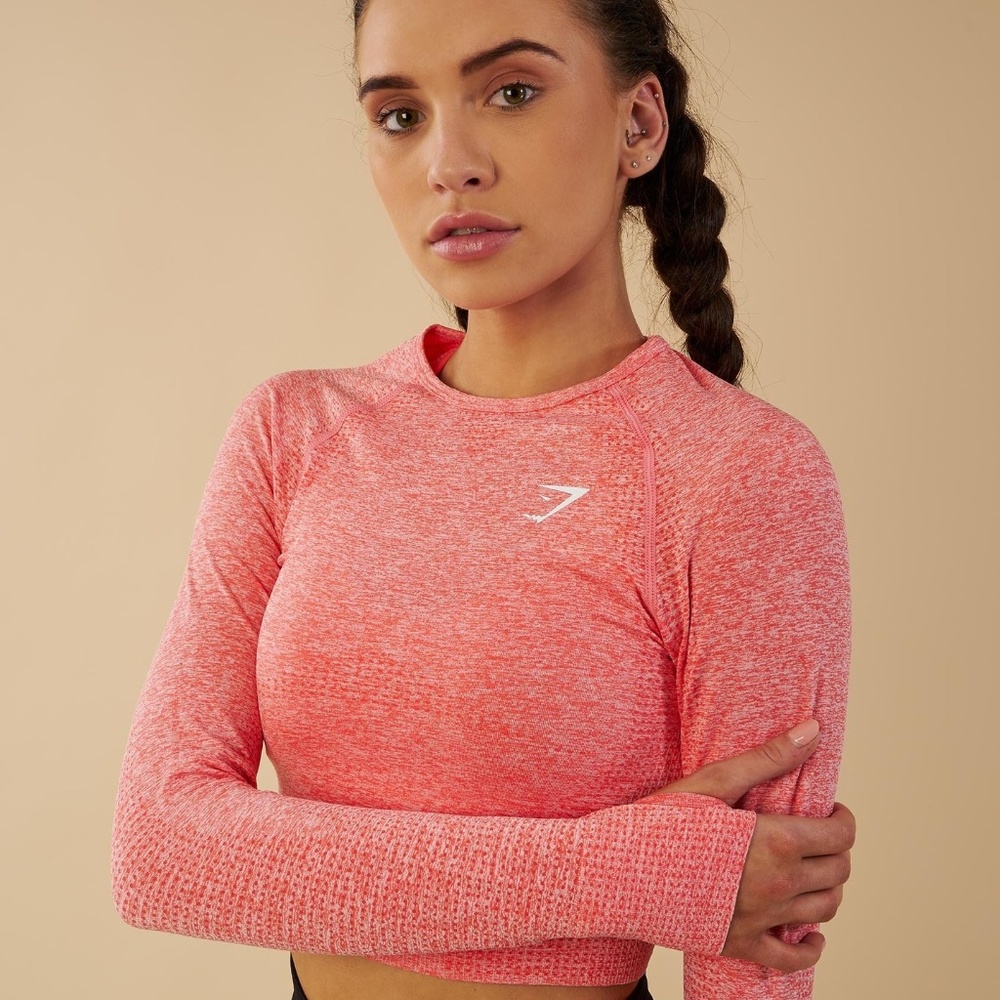 Gymshark Vital Seemless Longsleeve Crop